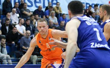 Sead Šehović na meču protiv Cibone