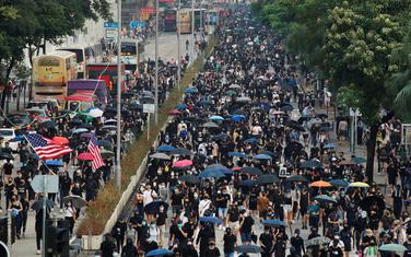 Sa protesta u Hongkongu