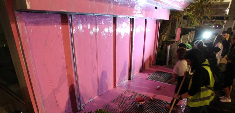 Vrata RTS ofarbana u pink boju