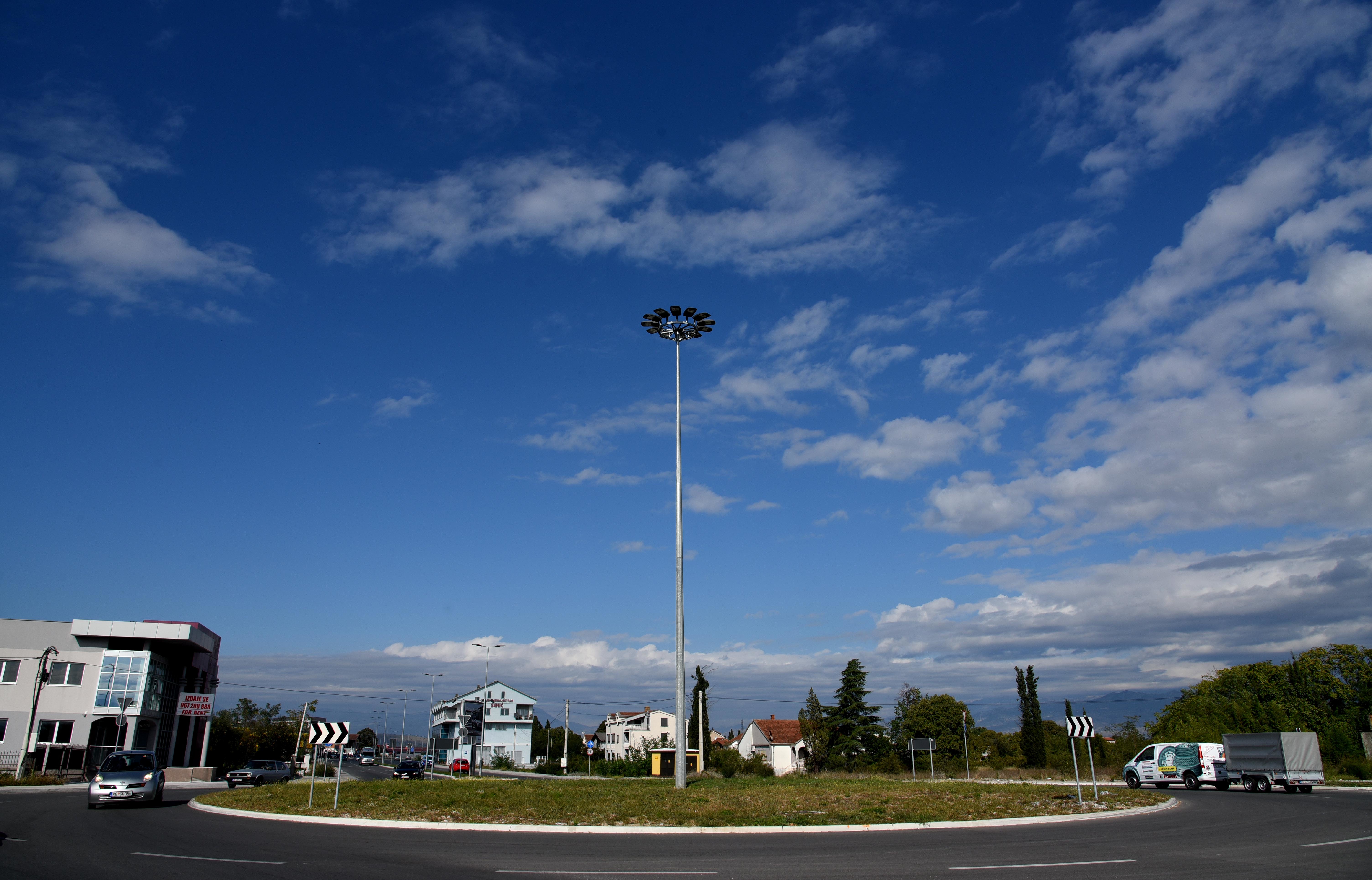Jedan od kružnih tokova u Podgorici