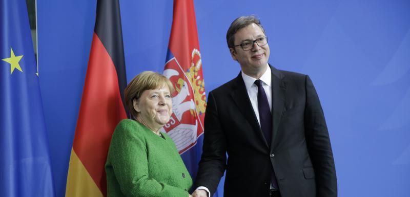Merkel i Vučić