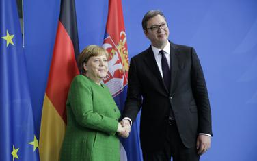 Merkel i Vučić