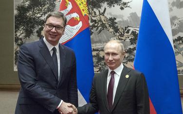 Sa jednog od susreta predsjednika Srbije Aleksandra Vučića i predsjednika Rusije Vladimira Putina
