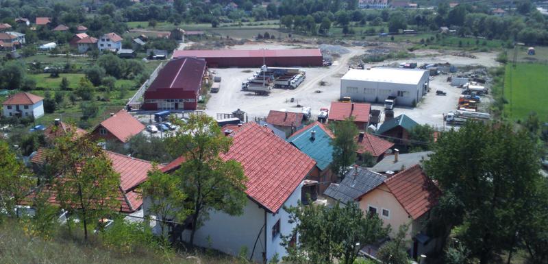 Lokacija u Ševarima gdje se planira baza