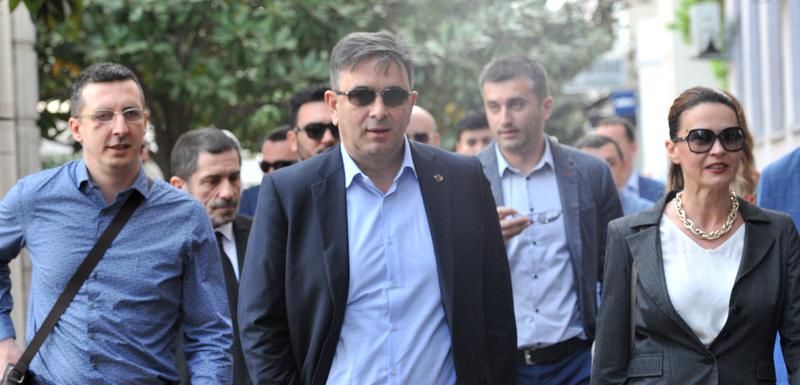 Medojević ispred Višeg suda (arhiva)