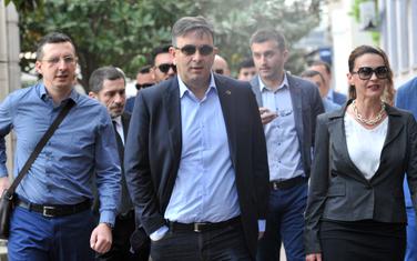 Medojević ispred Višeg suda (arhiva)