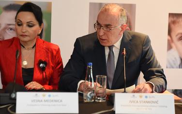 Vesna Medenica i Ivica Stanković