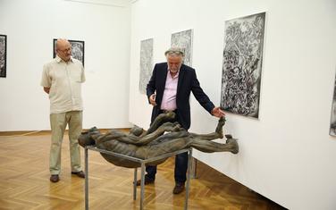 Sa izložbe “Božanstvena komedija” u Podgorici