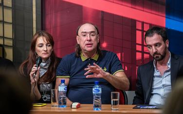 Žoldak na jučerašnjem presu