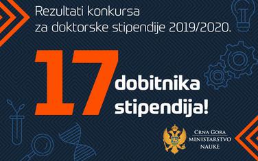 Sedamnaest dobitnika stipendija