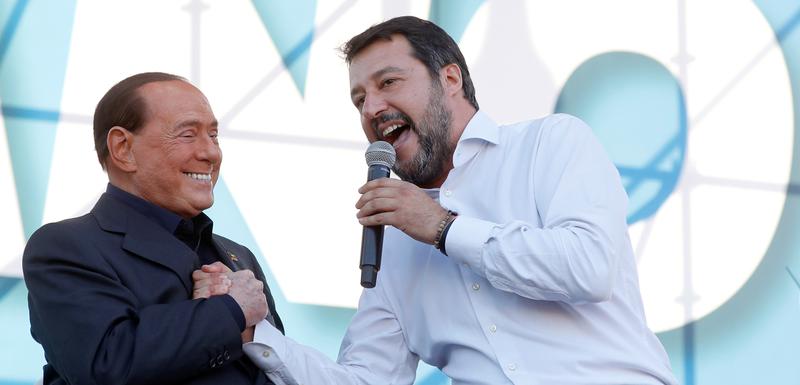 Berluskoni i Salvini