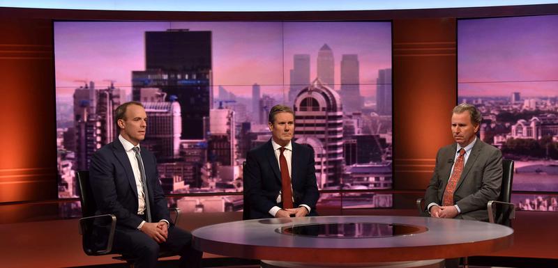 Oliver Letvin i Dominik Rab su za BBC rekli da smatraju da Džonsonov sporazum ima podršku u parlamentu