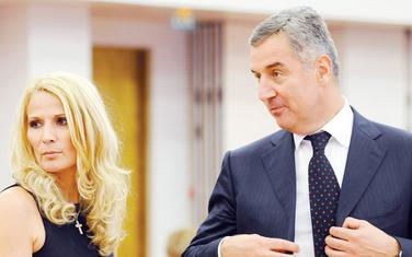 Lidija i Milo Đukanović