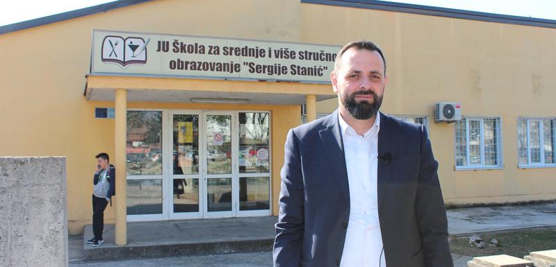 Direktor "Sergija Stanića", Darko Vukčević