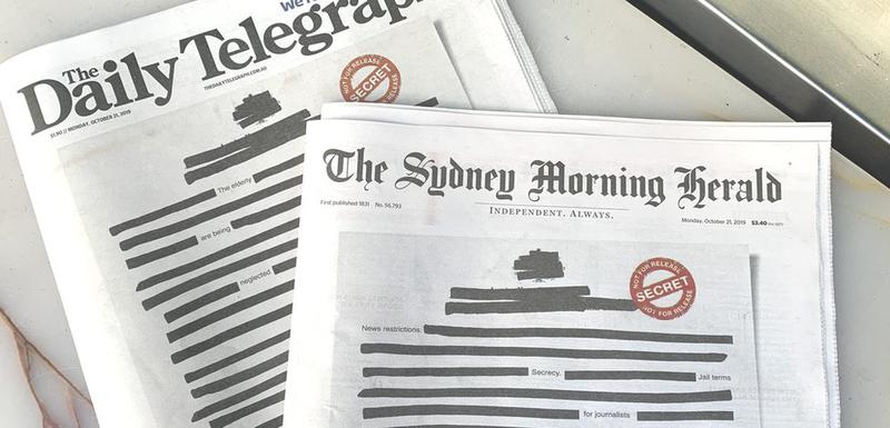 Australijske najveće novinske kuće - Dejli telegraf i Sidnej morning herald - „cenzurisale" su naslovne strane u ponedeljak