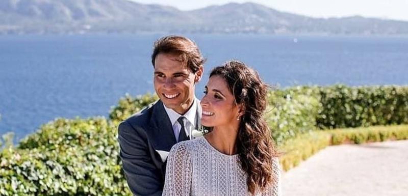 Rafael Nadal i njegova supruga Meri Pereljo