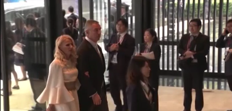 Milo i Lidija Đukanović u Japanu