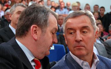 Mugoša i Đukanović (arhiva)