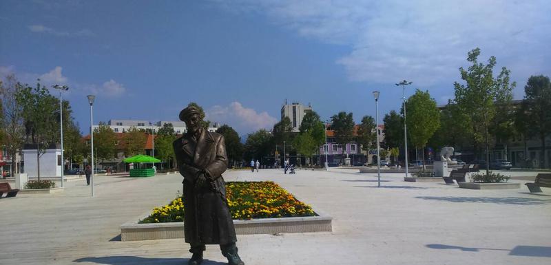 Speminuk Ljubu Čupiću u centru Nikšića