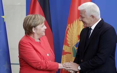 Angela Merkel i Duško Marković