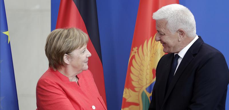 Angela Merkel i Duško Marković