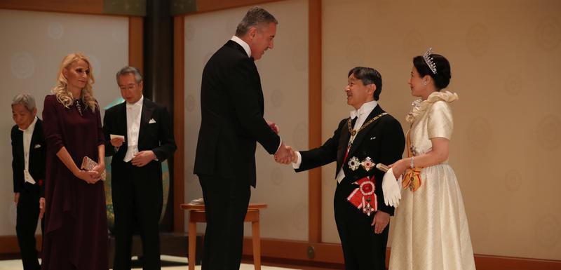 Sa prijema nakon ceremonije ustoličenja
