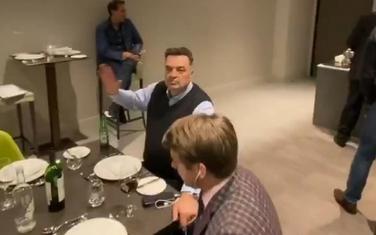 Knežević u loži sa legendama Zvezde