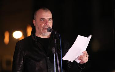 Kojo na jednom od protesta