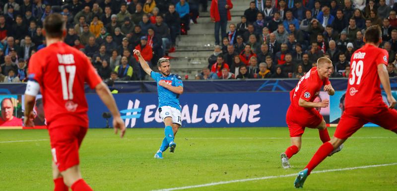 Mertens postiže gol u Salsburgu