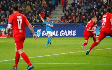 Mertens postiže gol u Salsburgu