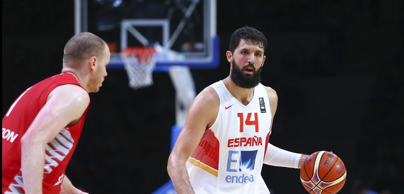 Mirotić u dresu Španije