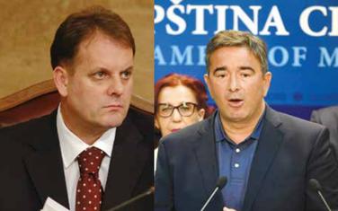 Slavoljub Stijepović i Nebojša Medojević