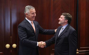 Milo Đukanović i Metju Palmer