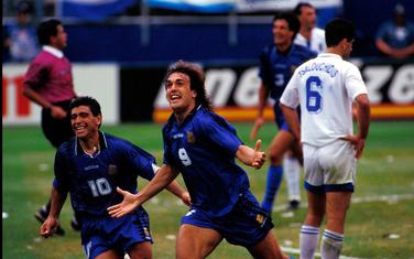 Maradona i Batistuta