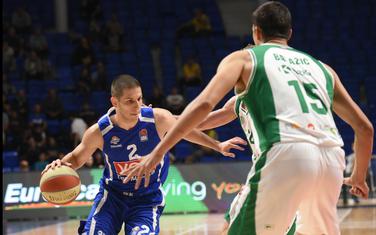 Nikola Ivanović na meču sa Krkom