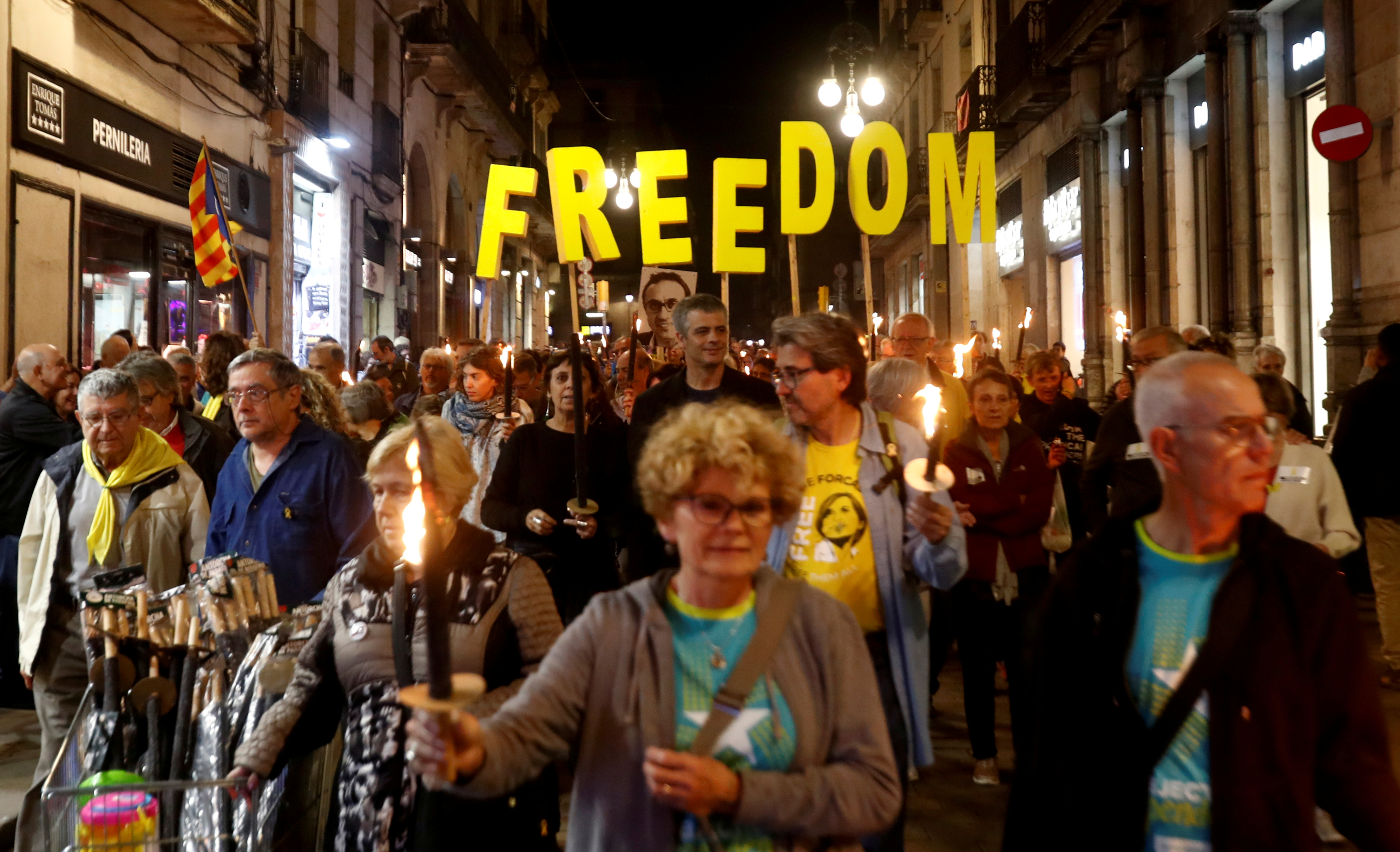 protest Barselona