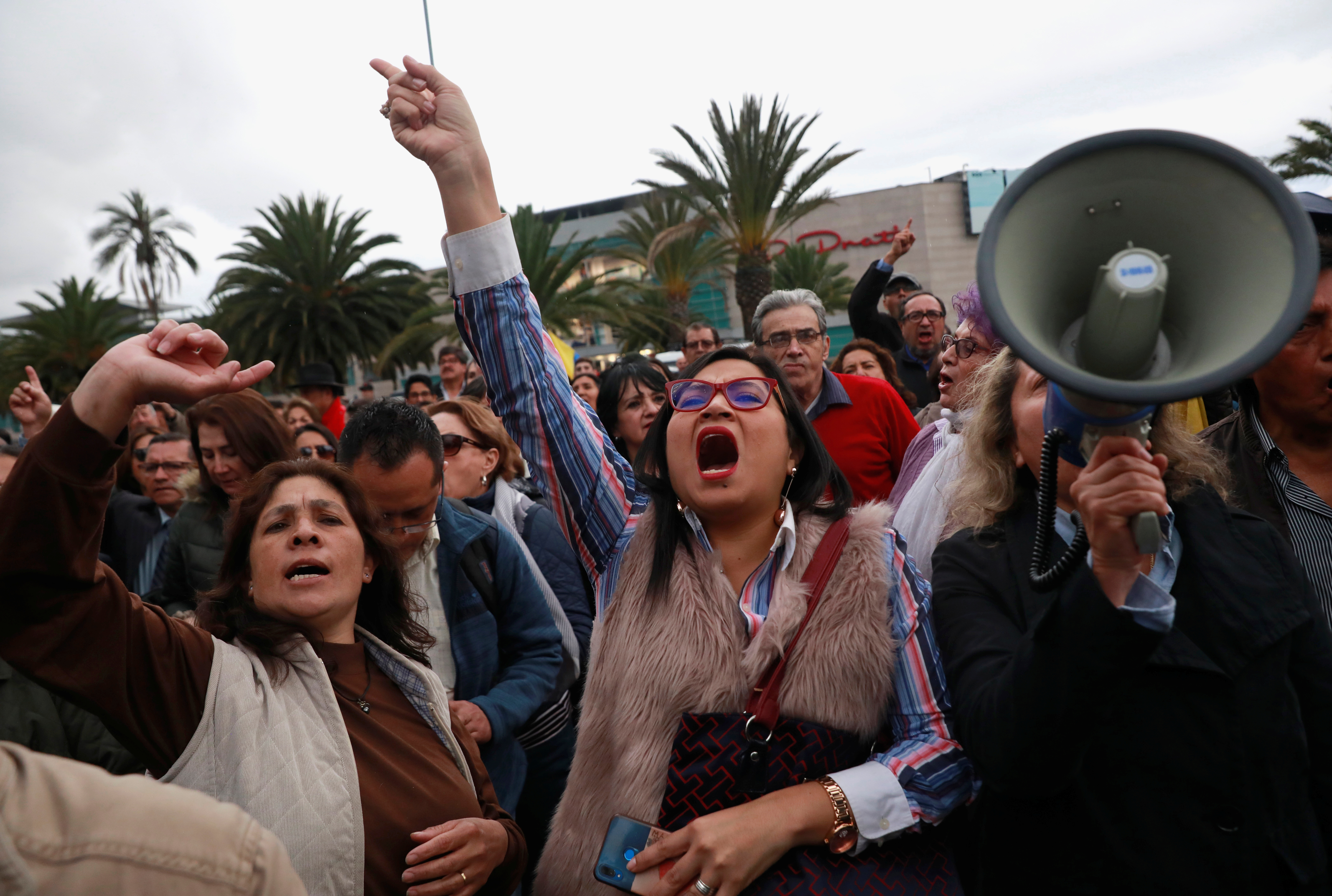 Ekvador, protest