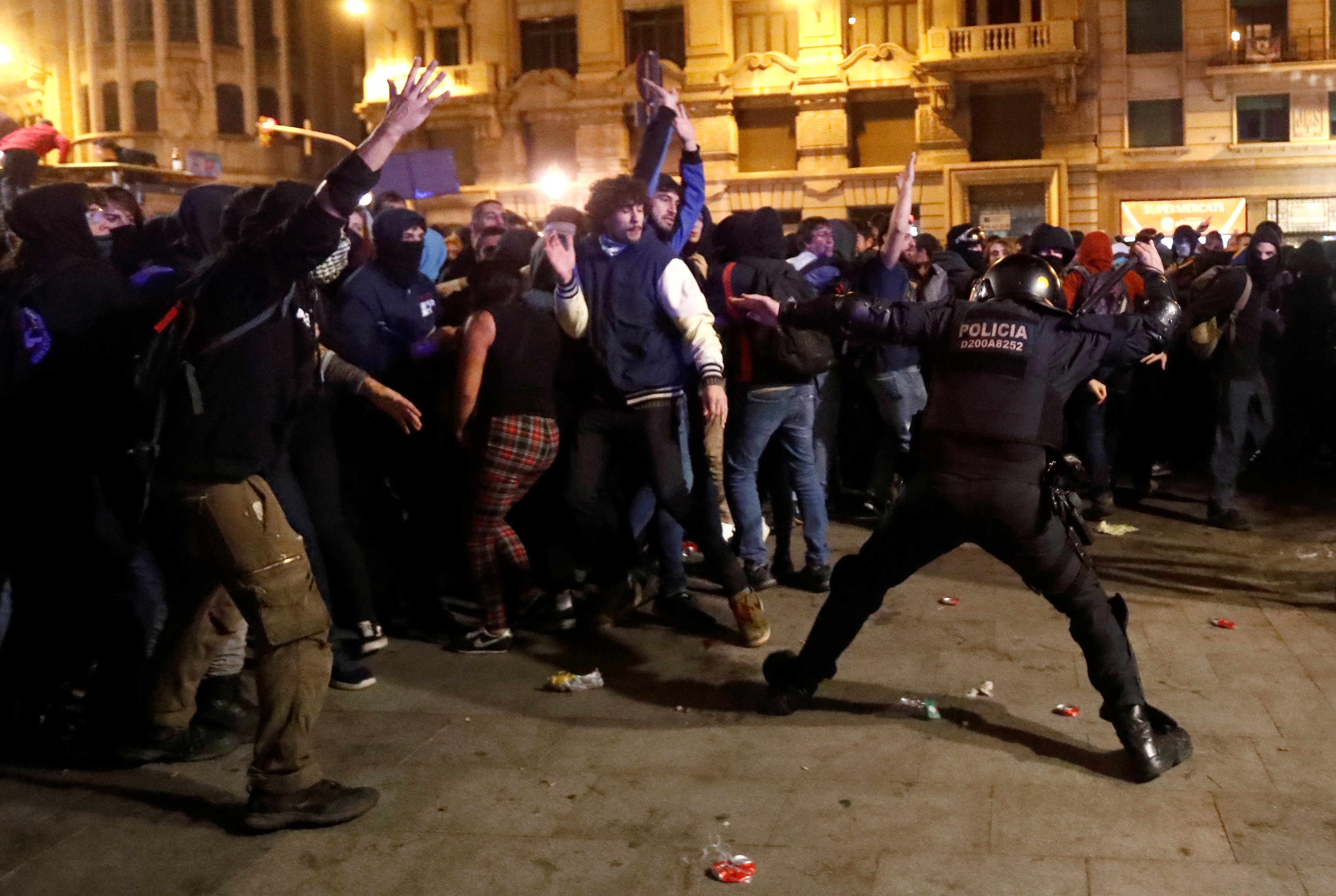 protest Barselona