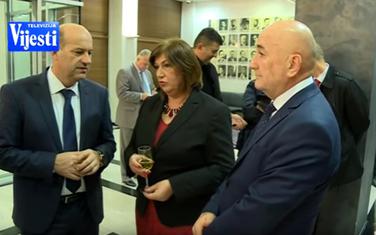 Potpredsjednik Vlade za regionalni razvoj Rafet Husović (BS), ministarka bez portfelja Marija Vučinović (HGI) i ministar saobraćaja i pomorstva Osman Nurković (BS)