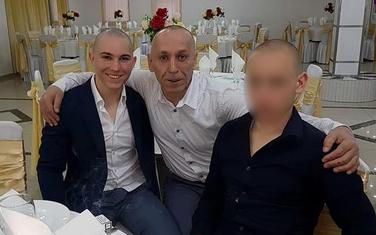 Marko Jovišić sa sinovima