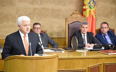 Marković u parlamentu