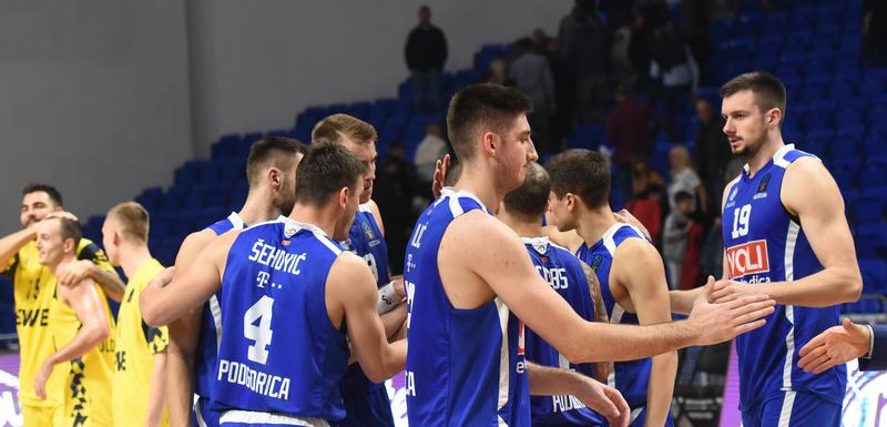 Košarkaši Budućnosti nakon poraza od Oldenburga