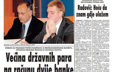 Vijesti 31. oktobar 2009. godine