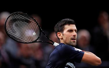Novak Đoković na meču sa Kajlom Edmundom
