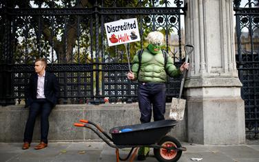 Protest ispred britanskog parlamenta