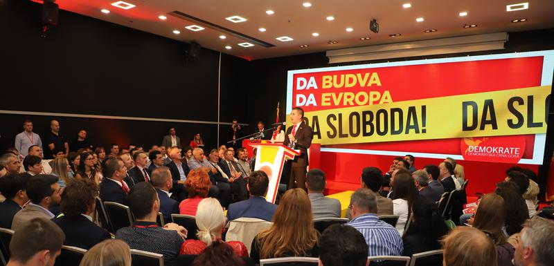 Sa jednog od skupova Demokrata (iz arhive)
