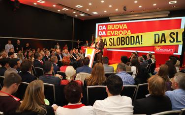 Sa jednog od skupova Demokrata (iz arhive)