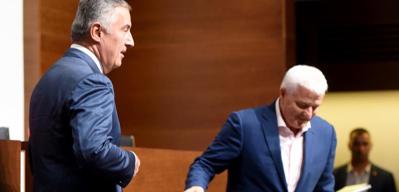 Milo Đukanović i Duško Marković