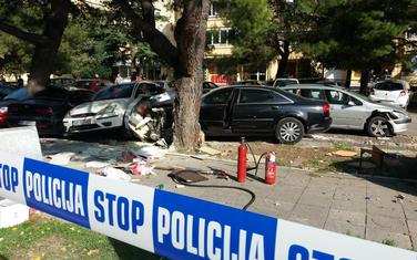 Uviđaj nakon pucnjave u Baru, juče