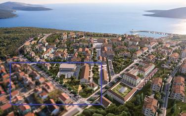 nimacija budućeg izgleda naselja sa novom ulicom